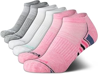 Six Pairs of Women's Cushioned Ankle Socks