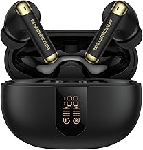 Wireless Bluetooth Earbuds with Charging Case and Deep Bass
