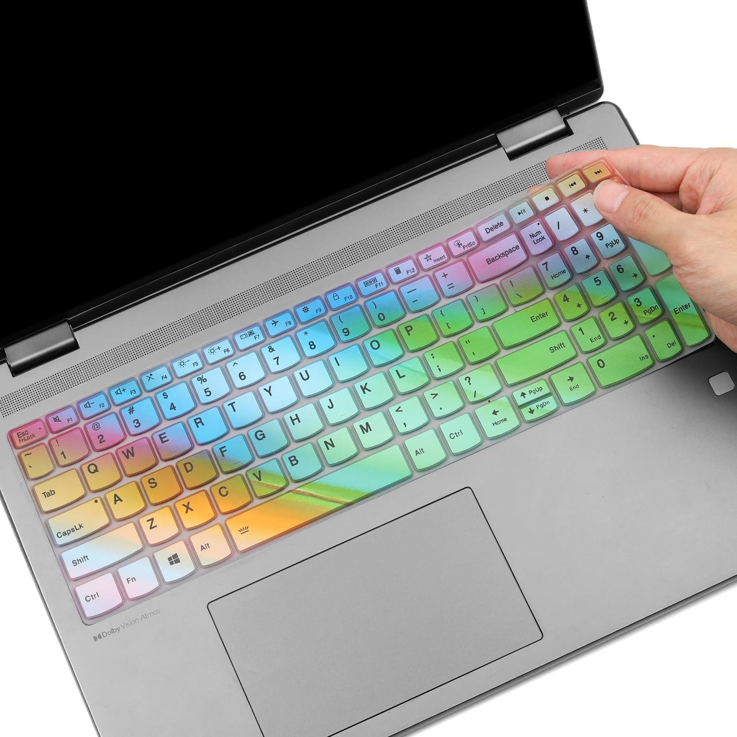 Colorful Keyboard Cover for 15.6-16 Inch Laptops