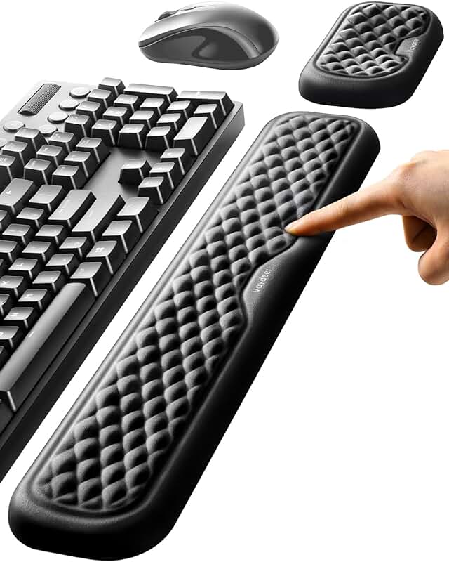 Ergonomic Wrist Support Pad for Keyboard and Mouse
