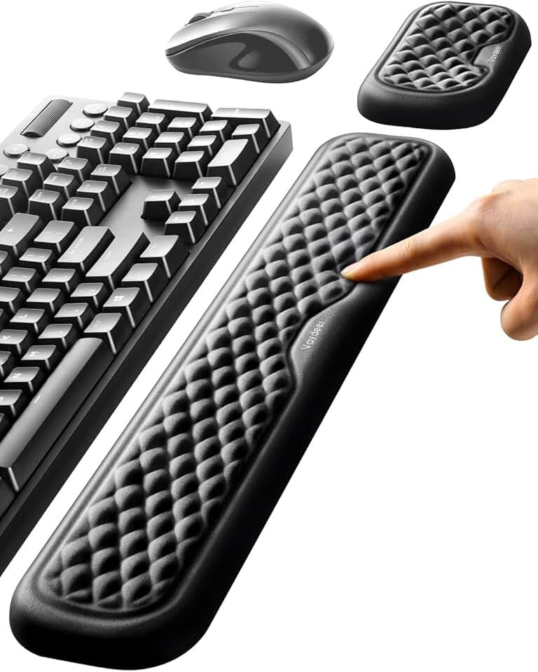 Ergonomic Wrist Support Pad for Keyboard and Mouse