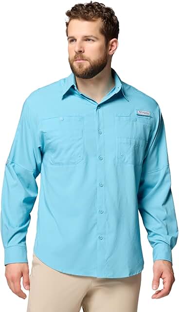 Men's UPF 40 Long Sleeve Fishing Shirt