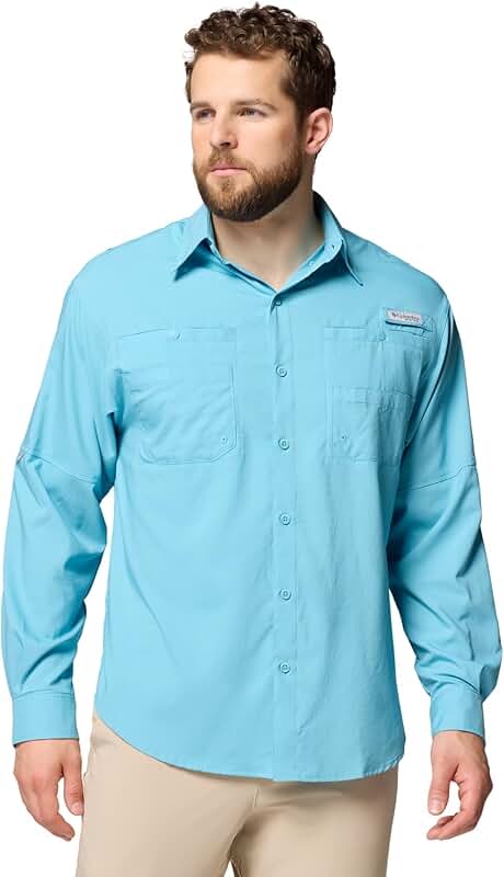 Men's UPF 40 Long Sleeve Fishing Shirt