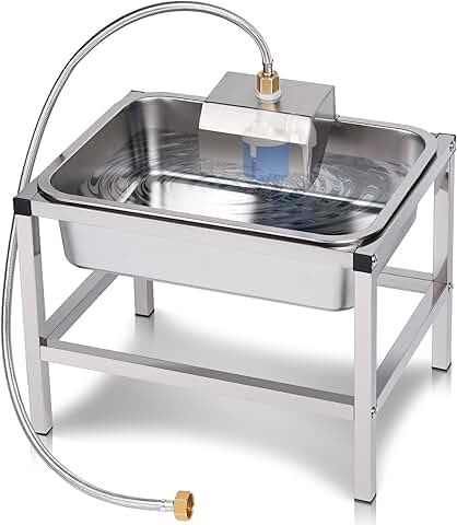 Automatic Water Dispenser for Large Dogs and Livestock
