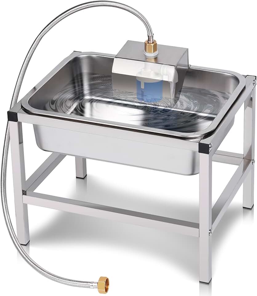 Automatic Water Dispenser for Large Dogs and Livestock