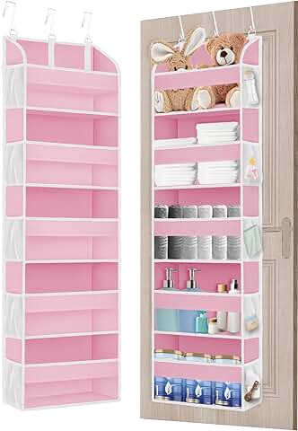 Over-the-Door Storage Organizer with 5 Pockets