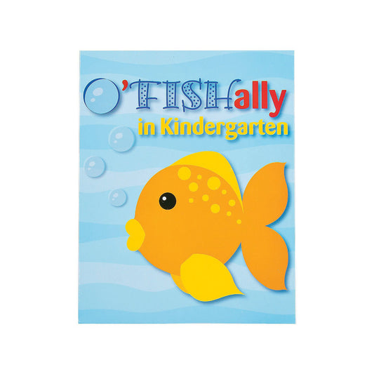 Set of 12 Kindergarten Folders for Kids' Learning Activities