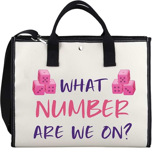 Dice Game Tote Bag for Parties and Gifts