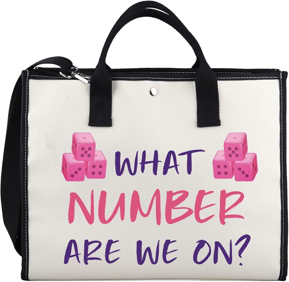 Dice Game Tote Bag for Parties and Gifts