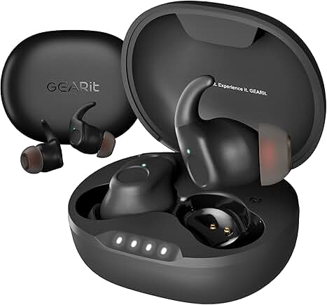 Wireless Earbuds with 20H Playtime and Water Resistance