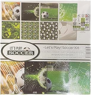Let's Play Soccer Scrapbook Collection Kit