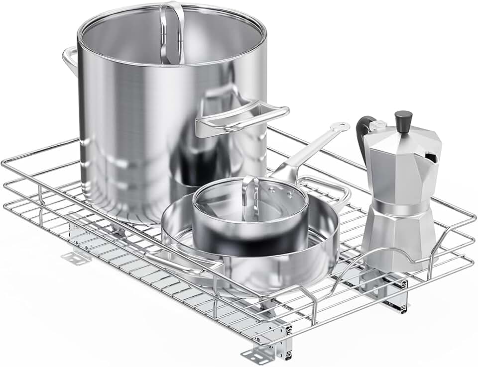 Pull Out Cabinet Organizer for 15.5" Openings