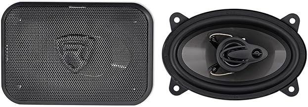 4x6" 3-Way Car Speakers with Rich Bass