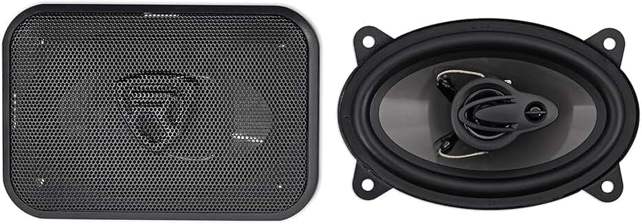 4x6" 3-Way Car Speakers with Rich Bass
