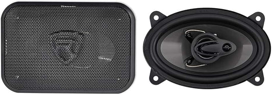 4x6" 3-Way Car Speakers with Rich Bass