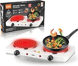 Double Electric Hot Plate for Home and Travel