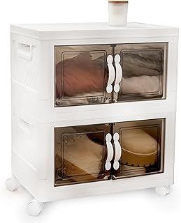 26 Quart Stackable Storage Bins with Lids