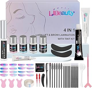Eyelash Lift and Tint Kit for Fast Curling and Coloring