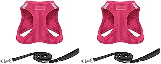 Soft Plush Step-In Dog Harness for Small and Medium Dogs