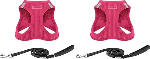 Soft Plush Step-In Dog Harness for Small and Medium Dogs