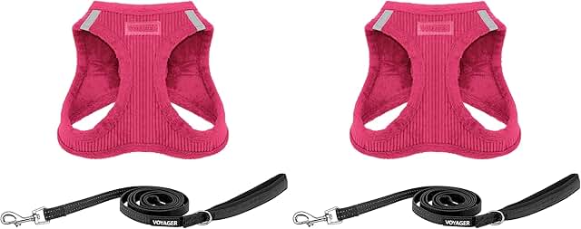 Soft Plush Step-In Dog Harness for Small and Medium Dogs