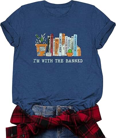 Rainbow Book Lovers T-Shirt for Teachers and Readers
