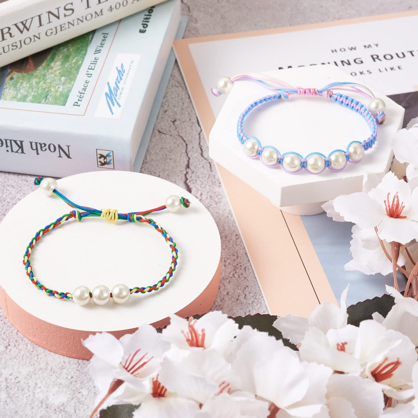 Colorful Nylon Beading Cord for Jewelry and Crafts