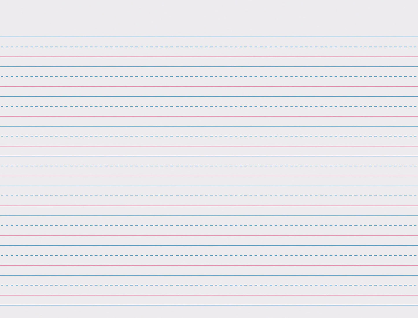 Multi-Program Handwriting Paper, 10.5 x 8, White, 500 Sheets