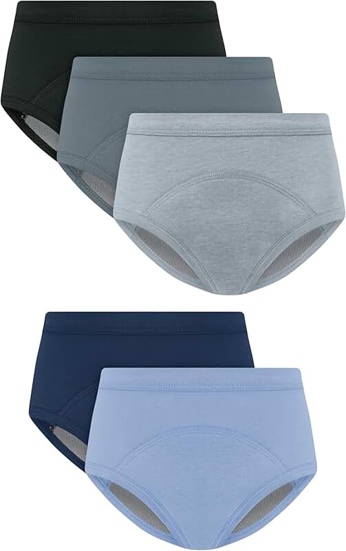 Baby Boys' Heavy Absorbency Training Underwear, 5 Pairs