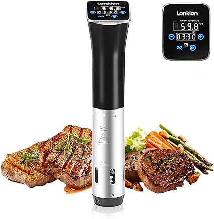 Sous Vide Cooker with Temperature Control and Fast Heating