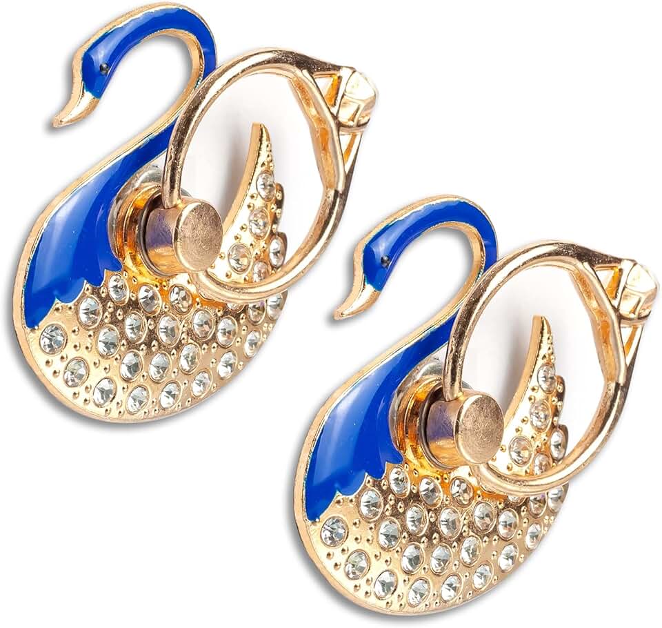 Two Packs of Glitter Bling Phone Ring Holders
