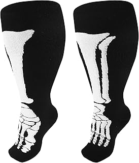 Plus Size Wide Calf Compression Socks for Women