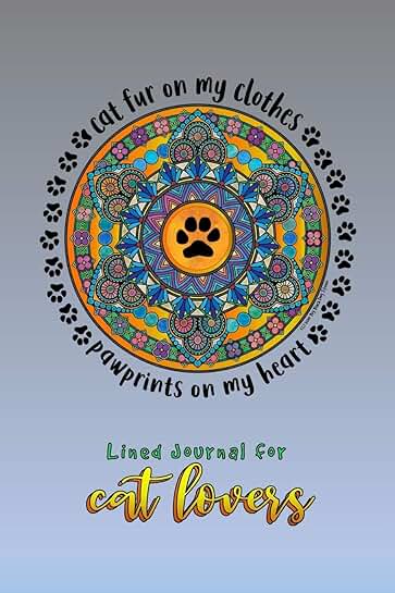 Cat Fur on Clothes and Pawprints on Heart Journal