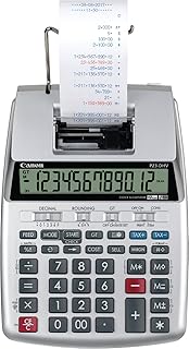 Printing calculator with double check and tax features