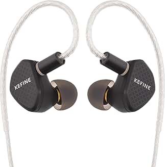 High-Fidelity Wired Earphones with 10mm Driver and Detachable Cable