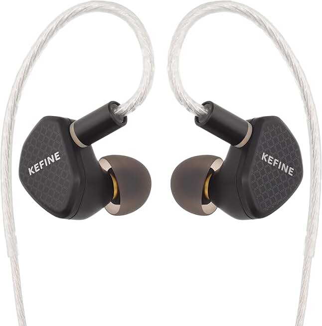 High-Fidelity Wired Earphones with 10mm Driver and Detachable Cable