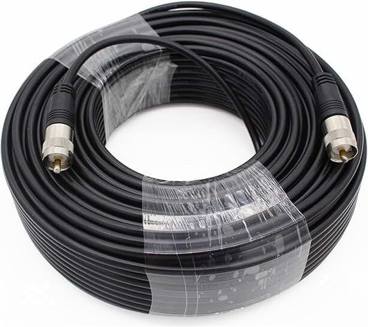 200ft RG8X Coaxial Cable for HAM Radio and Antennas