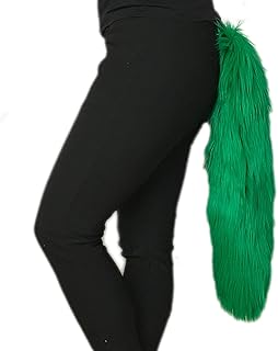 Long Faux Fur Animal Tail for Costumes and Play