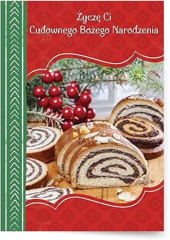 Christmas Greeting Cards with "Cudownych ?wi?t" Design
