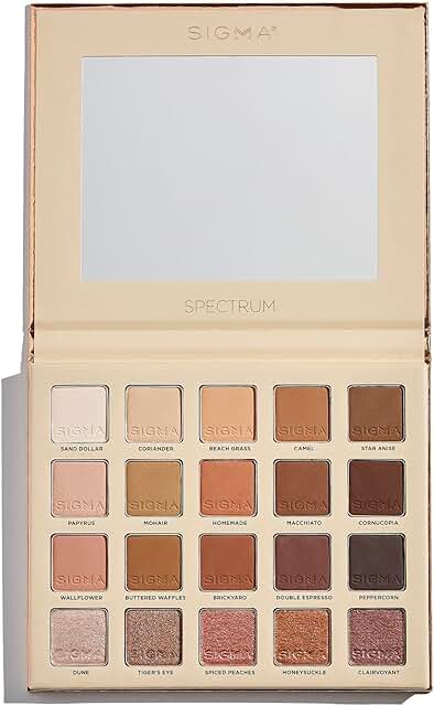20 Neutral Eyeshadow Shades in Matte, Shimmer, and Metallic Finishes