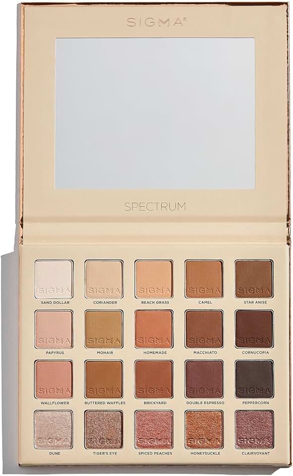 20 Neutral Eyeshadow Shades in Matte, Shimmer, and Metallic Finishes