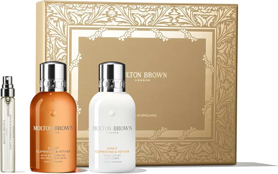 Travel Gift Set with Clementine and Vetiver