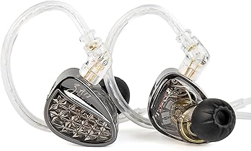 In-Ear Monitor with 2DD and 4BA Drivers, Tuning Switch