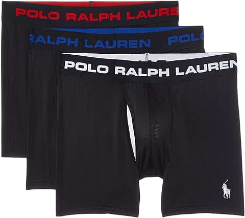 Men's Comfortable Pouch Boxer Briefs, 3 Pack