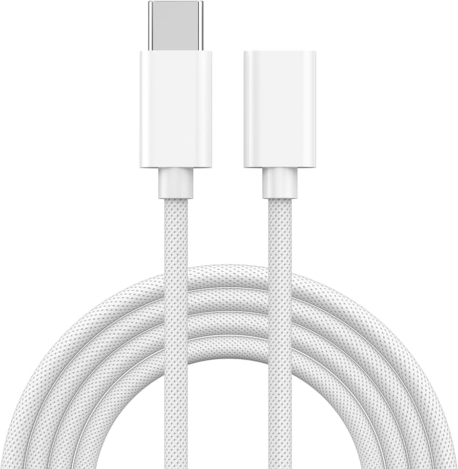 3FT USB C Extension Cable for Fast Charging and Data