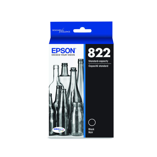 T822 DURABrite Ultra Black Ink Cartridge for WorkForce Pro Printers