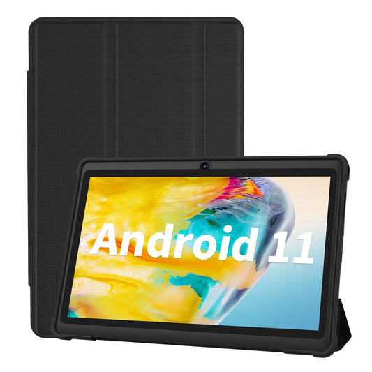 7-Inch Android 11 Tablet with 32GB Storage and Leather Case