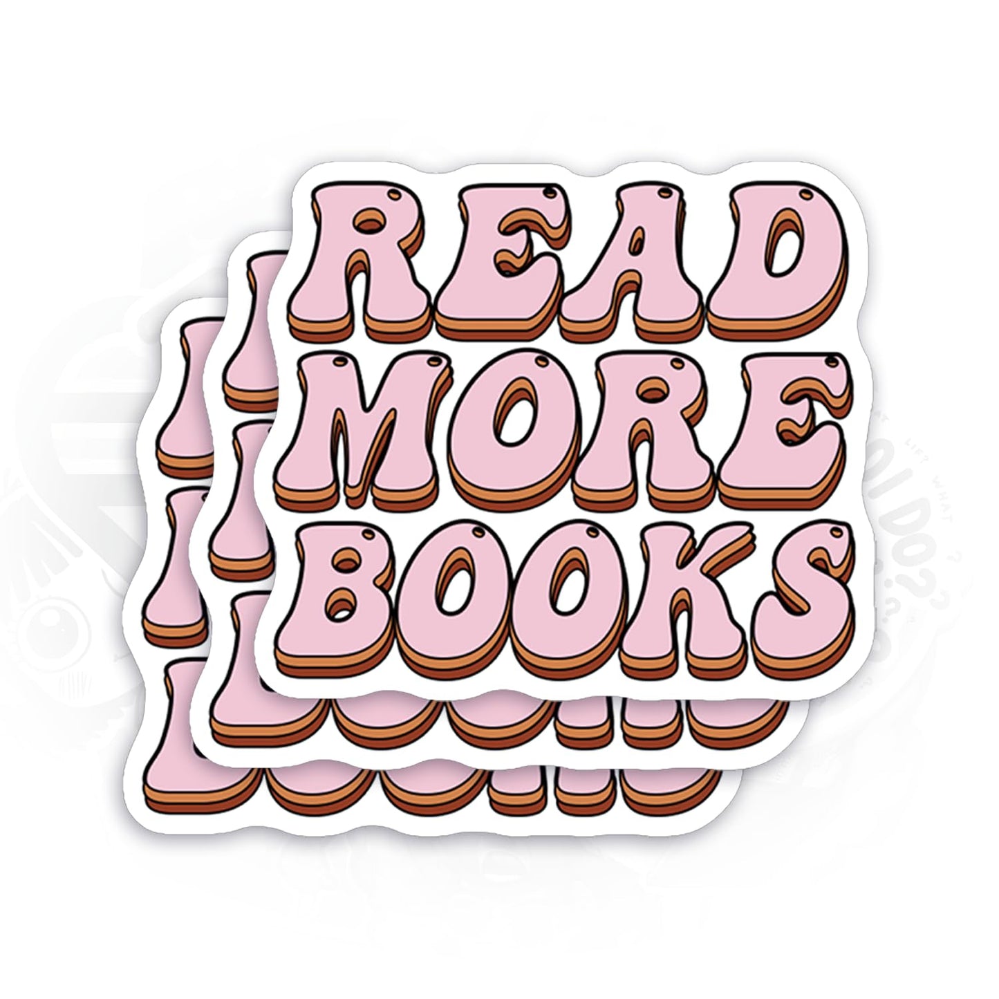 Read More Books Vinyl Sticker Set