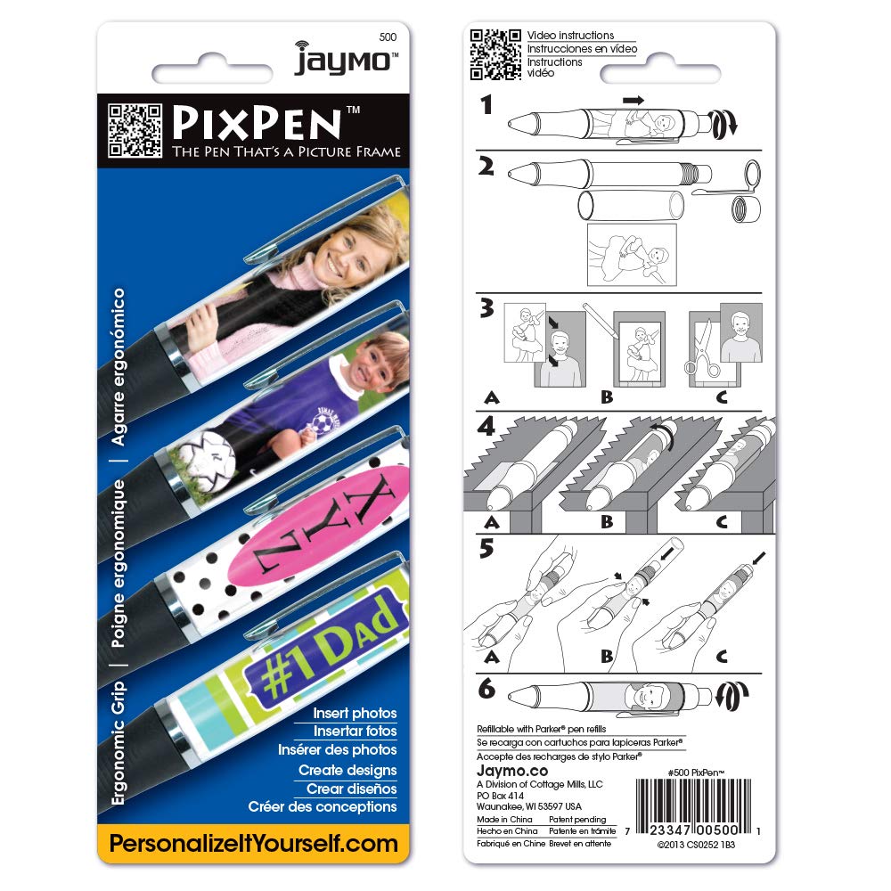 DIY Photo Pen Set with Customizable Wallet Inserts