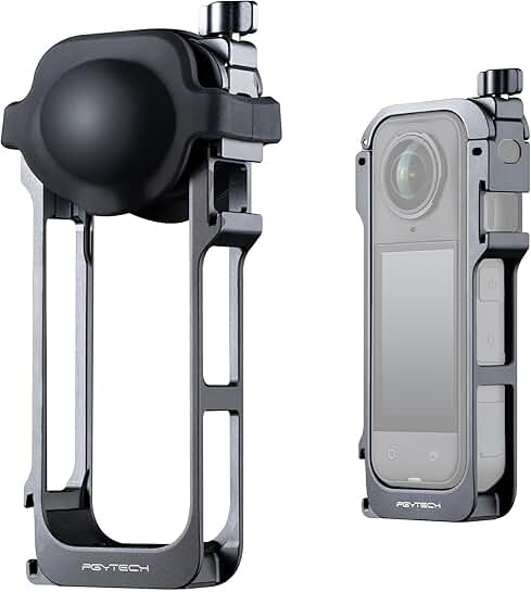 Durable Aluminum Camera Cage with Cold Shoe Mounts